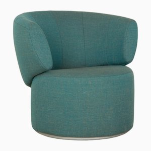 RB 684 Fabric Armchair in Blue Turquoise by Rolf Benz