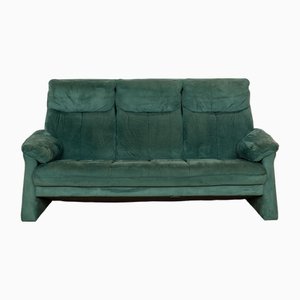 Three-Seater Sofa in Turquoise Green