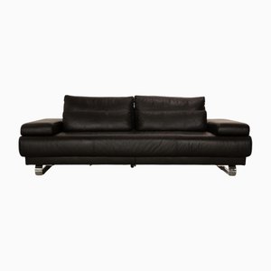 Harry 3-Sitzer Sofa aus schwarzem Leder von Ewald Schillig