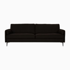 CL 820 3-Seater Sofa in Black Fabric from Erpo