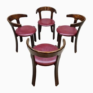 Vintage Dining Room Chairs by Bruno Rey for Kusch & Co., 1970s