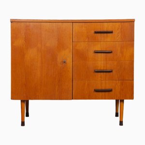 Vintage Oak Chest of Drawers from Up Zavody, 1960s