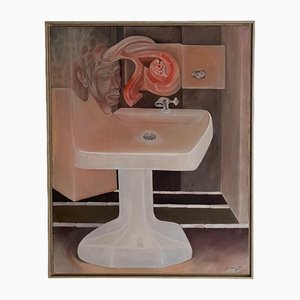 Lavabo Surréaliste, 1977, Tableau