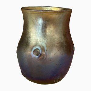 Vase Tiffany Art Nouveau en Verre