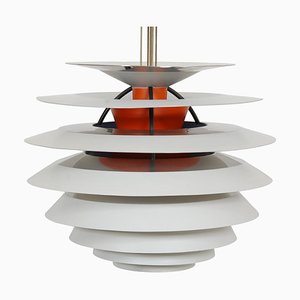 Lampada da soffitto Kontrast di Poul Henningsen, anni '80