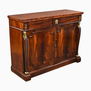 Credenza Regency in mogano, metà XIX secolo