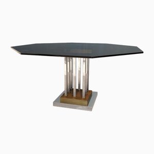 Table Octogonale avec Pied Central