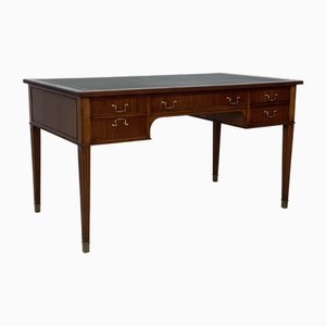 Vintage Brown Mahogany Desk