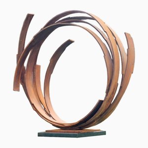 Rusted Steel Orbit by Kuno Vollet