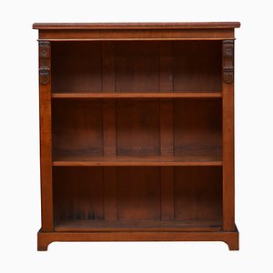 Victorian Mahogany Open Bookcase