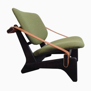 Jumbo 174 Green Low Chair by Olof Ottelin, 1950s
