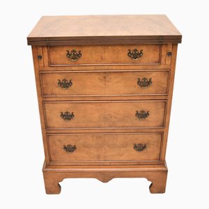 Burr Walnut Bachelor's Chest of Drawers, 1930s