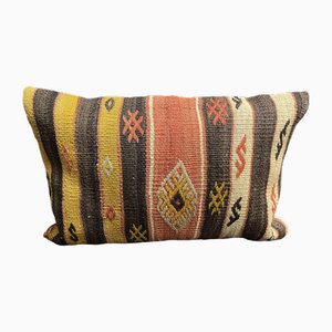 Turkish Wool Lumbar Cushion Cover