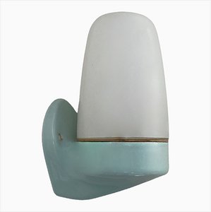 Bauhaus Wall Sconce 6077 by Wilhelm Wagenfeld for Lindler, 1950s