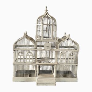 Vintage White Aviary, 1900s