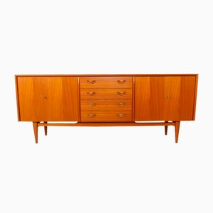 Vintage Teak Sideboard mit Griffen