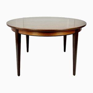 Model 55 Rosewood Extending Dining Table by Omann Jun, 1960s