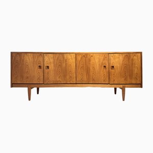 Credenza in teak chiaro di Erik Brouer, Danimarca, anni '60