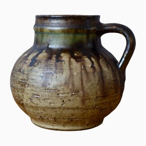 Jarra Wabi Sabi de cerámica, años 60