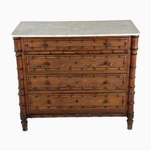 Faux Bamboo Chest of Drawers