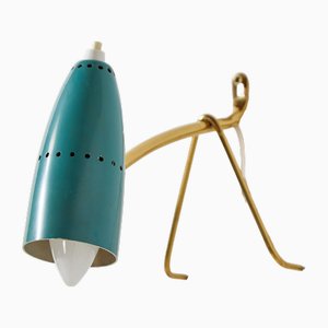 Wandlampe von Rupert Nikoll, 1950er