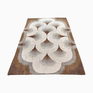 Mid-Century Modern Art Deco Style Wool Rug, West Germany, 1970s