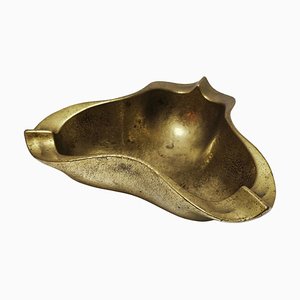 Sculptural Brutalist Bronze Cigar Ashtray by Heinz Goll, 1960s