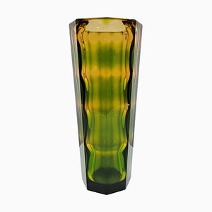 Rainbow Vase by Aknuny Astvatsaturyan for Leningrad Art Glass Factory, USSR, 1960s
