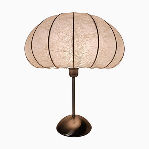 Mid-Century Modern Cocoon Table Lamp in style of Achille Castiglioni, Italy, 1970s