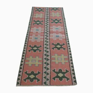 Tappeto Oushak Runner, Turchia, anni '60