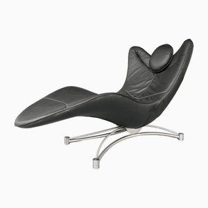 Fauteuil Ds-151 en Cuir Noir de de Sede, 2000s