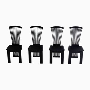 Postmodern Dining Chairs by Pietro Costantini, Italy, 1980s, Set of 4