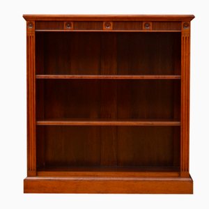 Victorian Mahogany Open Bookcase