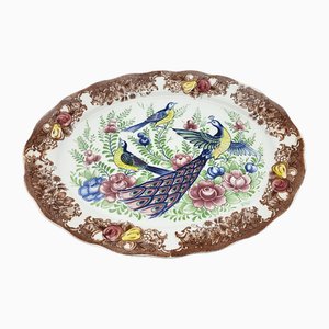 Large Oval Dish in Imari Porcelain, 1970s