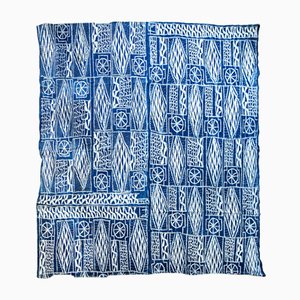 Large Ndop Indigo Textile