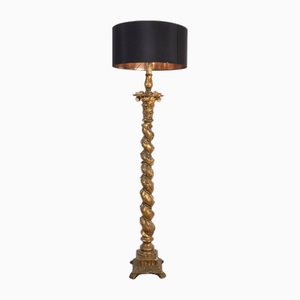 Italian Giltwood Floor Lamp