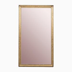 19th Century Rectangular Flower and Leaf Mirror