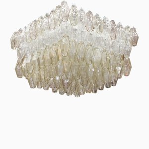 Poliedri Lampe von Carlo Scarpa für Venini, 1950