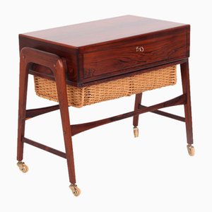 Sewing Table in Rosewood, Denmark, 1950s