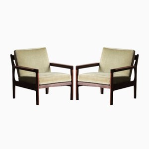 Easy Chairs, Denmark, 1960s, Set of 2