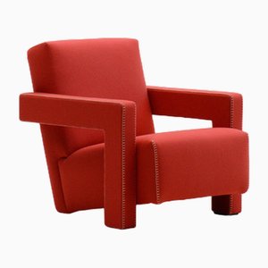 Utrecht Chair by Gerrit Rietveld for Cassina, Italy, 1990s