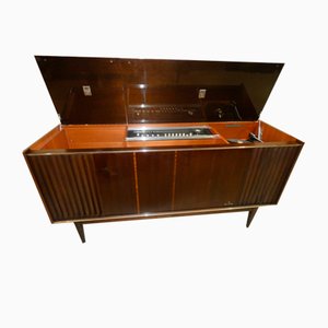 German Mobile Radio and Turntable by Grundig, 1968