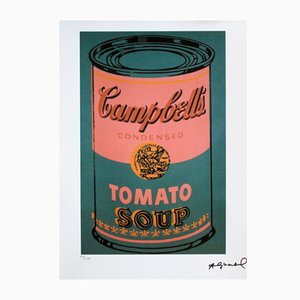 Andy Warhol, Tomato Soup, Litografia offset, anni '60