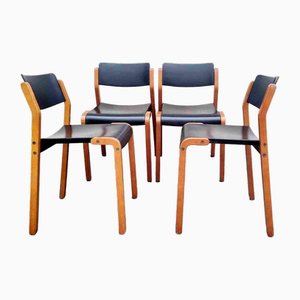 Modern Italian Gruppo Chairs by De Pas Durbino & Lomazzi, Italy, 1980s, Set of 4