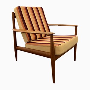 Mid-Century Danish Modern Armchair by Grete Jalk for France & Søn, 1960s