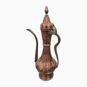 Large Islamic Copper Ewer, 19th Century