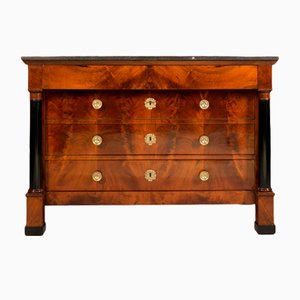 Commode Biedermeier, France, 19ème Siècle