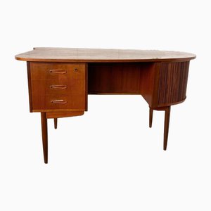 Teak Schreibtisch, Dänemark, 1960er