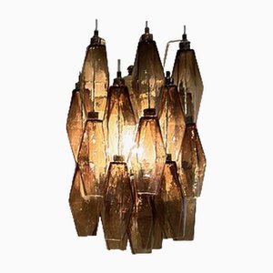 Murano Glass Wall Lamp in Sand