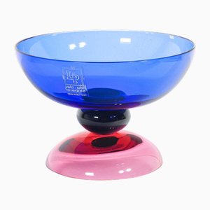 Blown Glass Bowl by Marcello Furlan, 1987